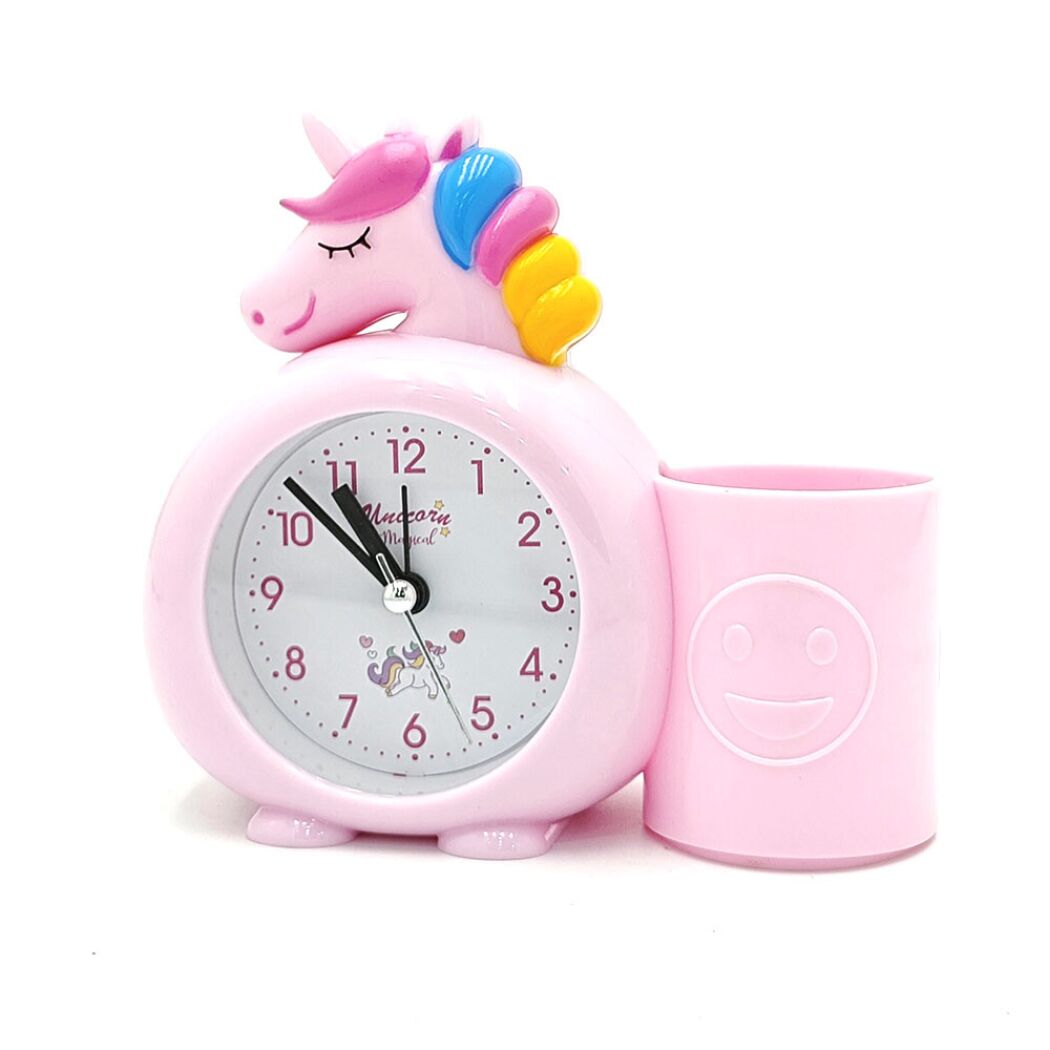 despertador infantil de unicornio ,reloj despertador, con doble campana ,  con retroiluminación, bonito Reloj de escritorio, decoración del hogar,  despertador niña,reloj despertador infantil,Regalos para niños - AliExpress